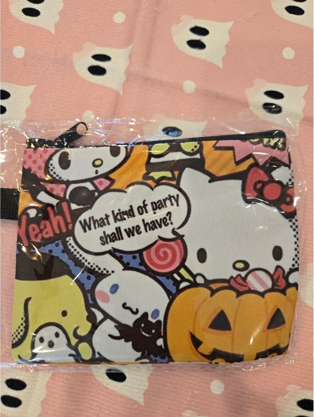 Hello Kitty Halloween zip pouch